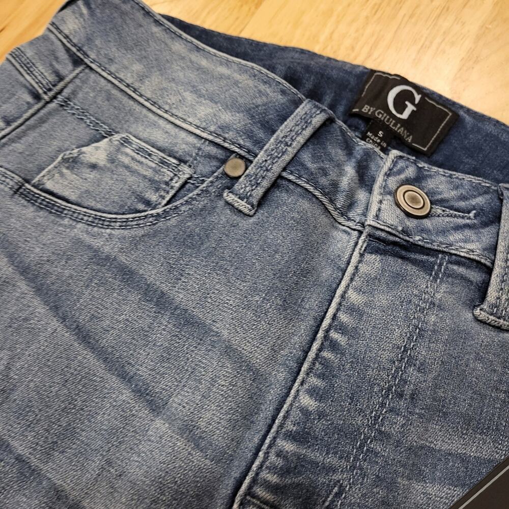 NWT G By Giuliana Denim Jeans Medium Wash Rayon Cotton Blend Small 28" Waist - Picture 6 of 12